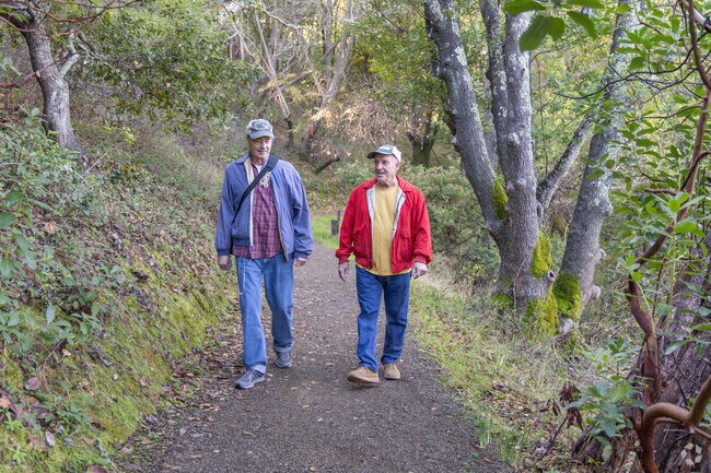Residents of Peacock Gap love access to hiking trails.