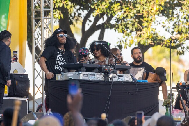 The centerpiece of the festival is a main stage featuring live music, choir, and dance.