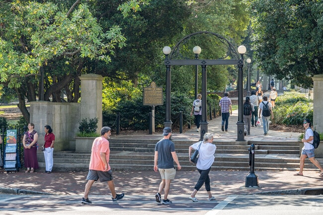 Enjoy a walk through the historic UGA campus near Carr's Hill.