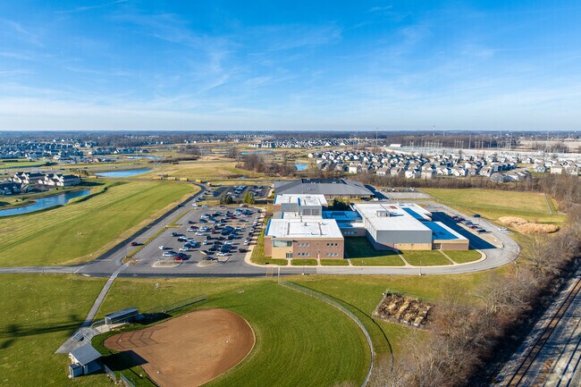 Hyatts Middle School is located in Liberty-Deleware Co, Powell Ohio.