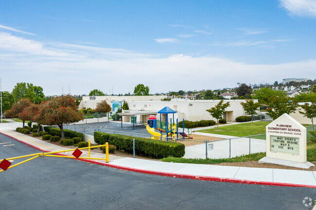 A look at Parkview School from the entrance located in Greg Rogers