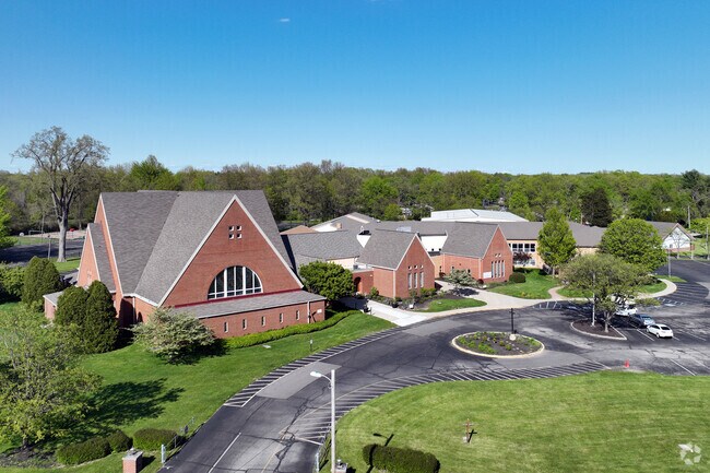 St. Monica School is a Catholic school located in Indianapolis  and serves students in grades Pre-K through 8 in the Crooked Creek neighborhood.