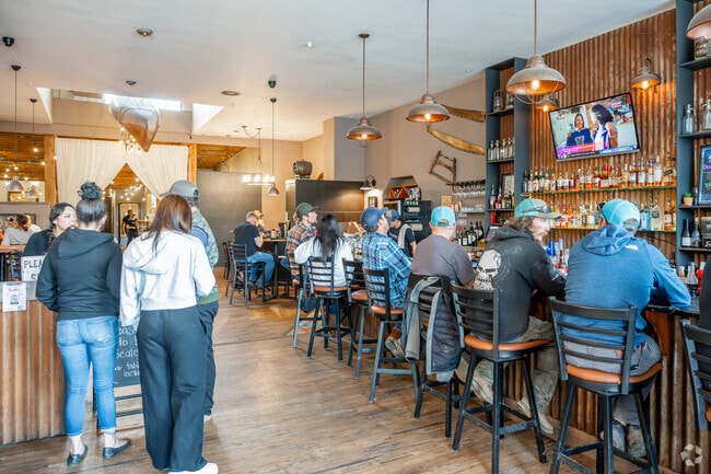 Brickhouse 40 is a popular restaurant in Granby for American fare, cocktails, and scenic views.