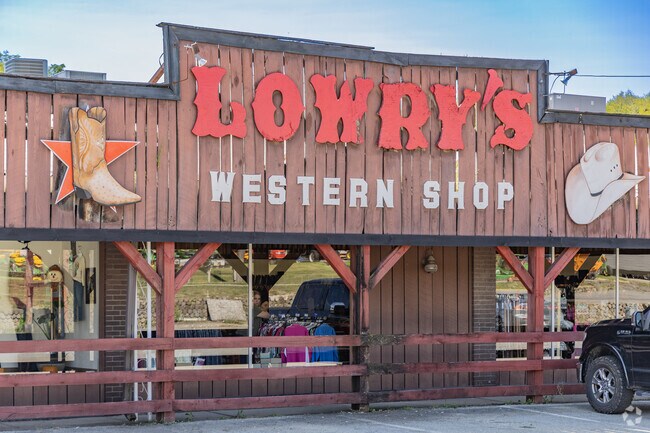 Residents of Chartiers Township have easy access to the well known Lowry's Western Shop.