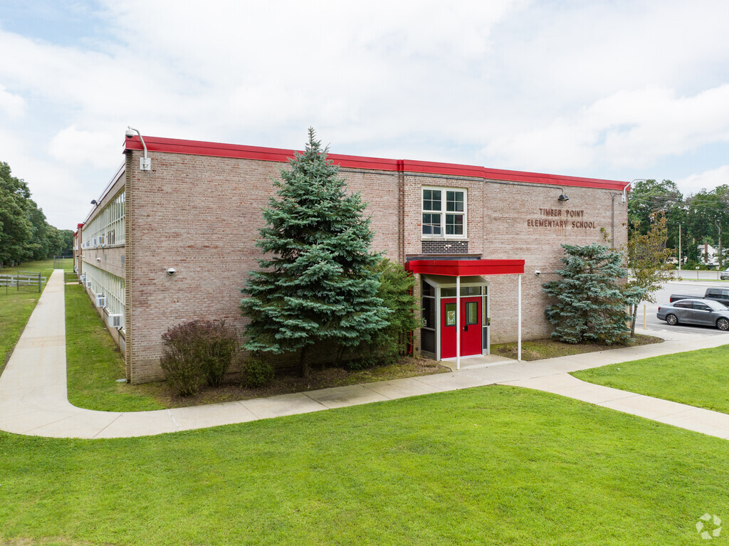 Timber Point Elementary School main entrance.