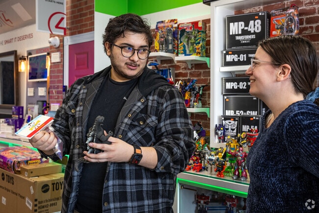 A hypothetical battle between fictional heroes is waged at That’s My Collectible, Bernardsville.