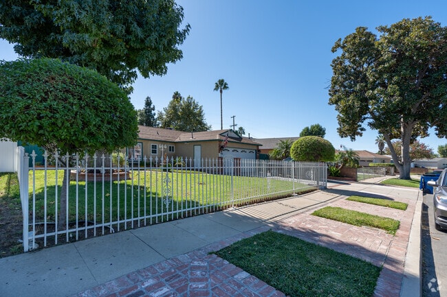 Many Reseda homes are surrounded by decorative fences and gates, adding both style and privacy.