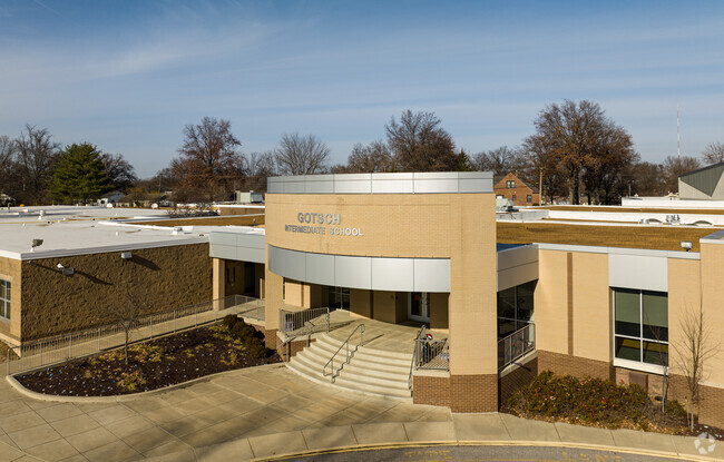 Gotsch Middle School is a  modern  design building.