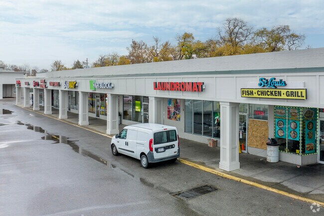 Residents head to Northwoods Plaza for its many retail options.