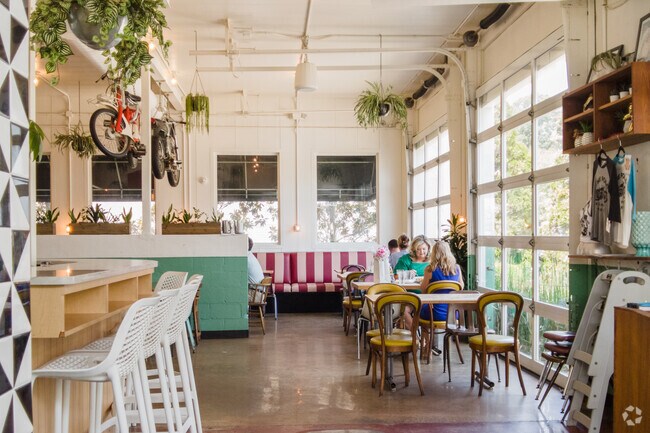 Formerly a gas station, The Fold now serves locally focused and thoughtfully prepared meals.