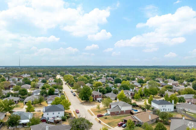 South Denton offers large homes with plenty of yard space to enjoy the outdoors.