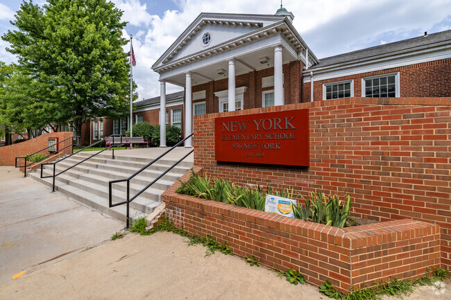 New York Elementary School is in the heart of the East Lawrence neighborhood.