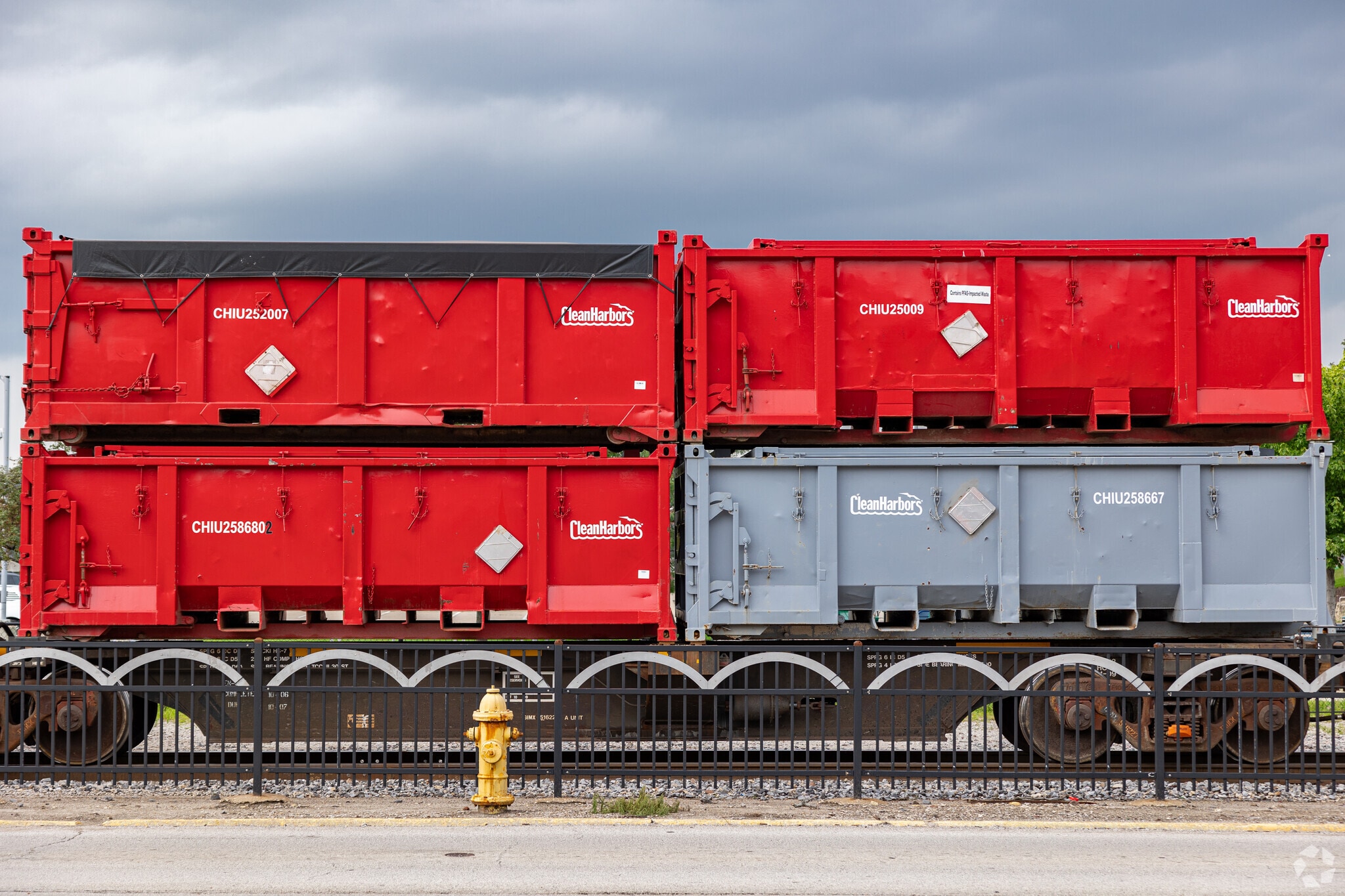Passing trains are a way of life in Downtown Rock Island.