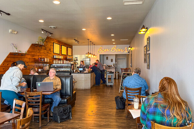 Bon Bon Coffee house is the perfect hang out spot in Centerhurst neighborhood.