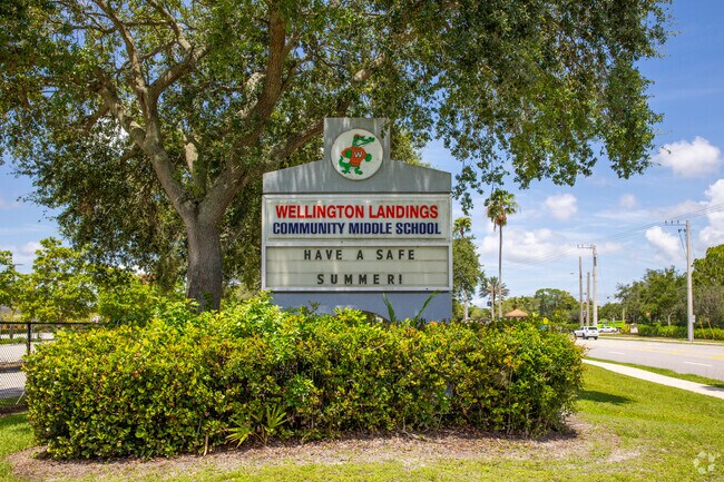 Wellington Landings Middle School is a top rated establishment.