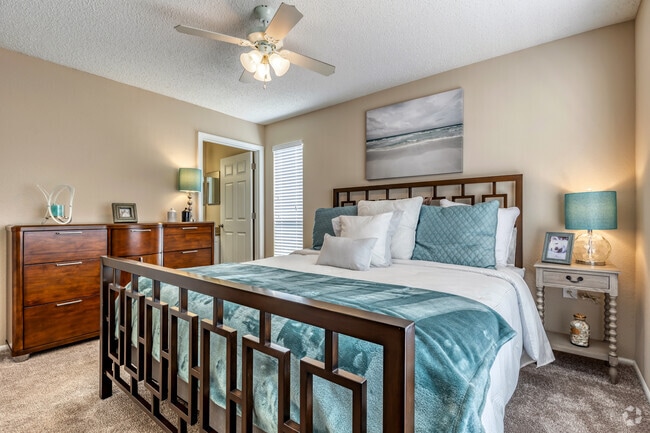 2BR, 2BA - 1,130SF - Sea Oat Floorplan