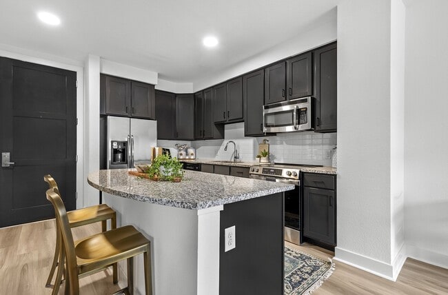 Beautifully upgraded kitchens with stainless steel appliances