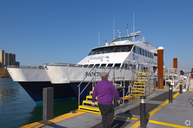 The Hingham/Hull Ferry in Crow Point is a great way to get to Downtown Boston.