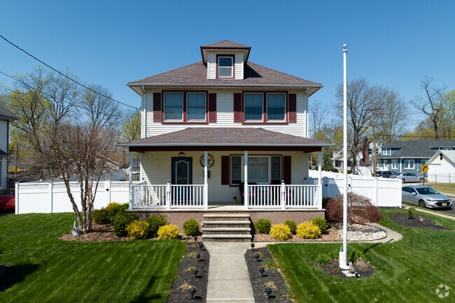 Queen Anne-style homes are dotted throughout Matawan and give the neighborhood an elegant feel.