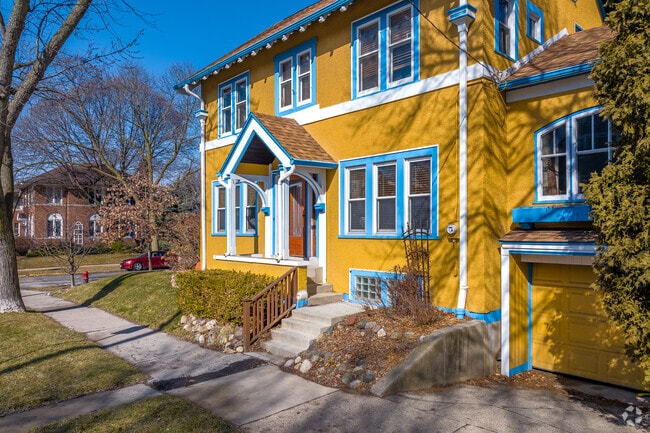 A wonderfully colored Colonial home in Murray Hill.
