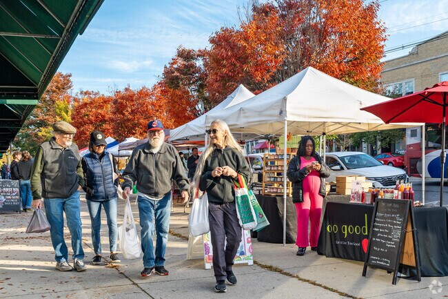 The Maize-Morse neighborhood is situated east of Clintonville.