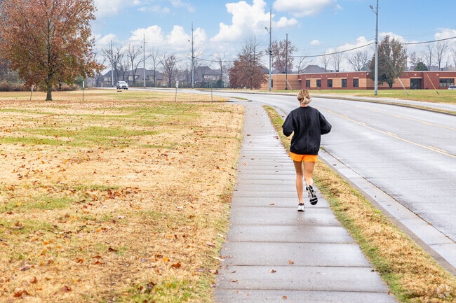In Rockvale, jogging on a cool crisp day is invigorating.