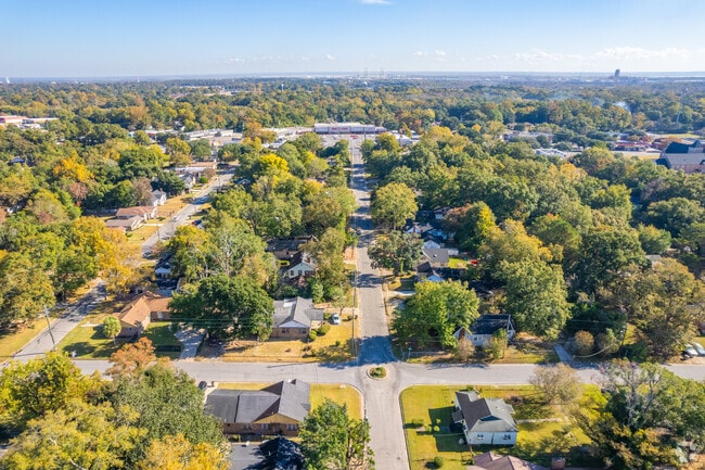 Oakleigh features a number of smaller homes with nice sized lots.