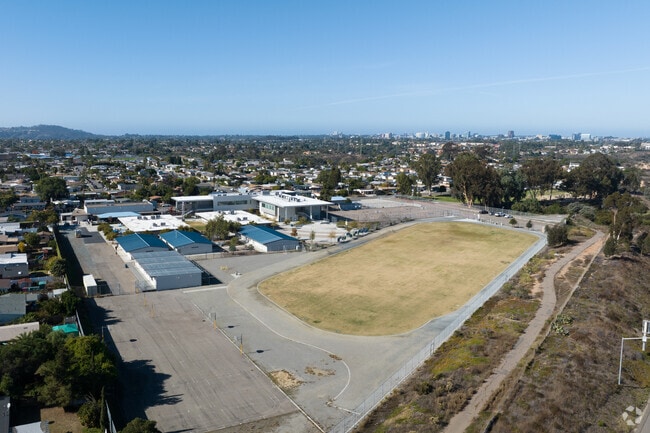 A look at the playing fields at Innovation Middle School.