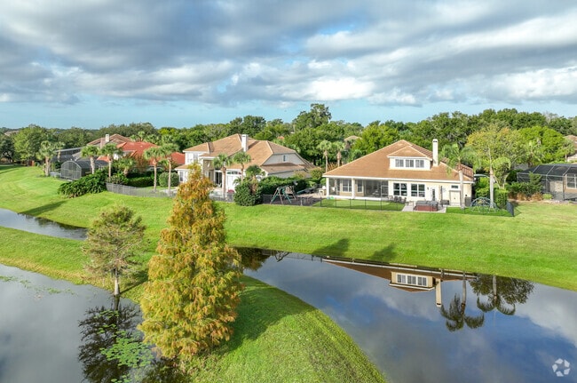 The Heathrow community has plenty of waterfront homes for those wanting a backyard view.