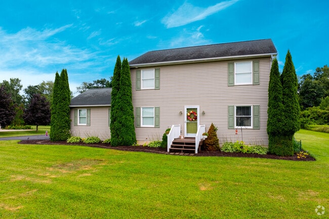 Homes in Oceola Township are tucked away off quiet country roads.