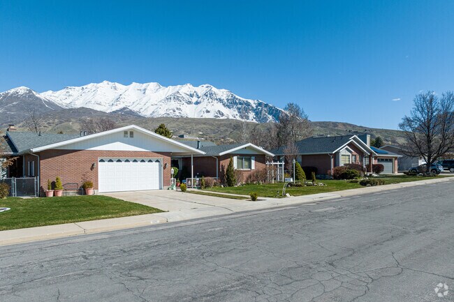 Homes in the Old Orchard neighborhood enjoy stunning views of Mount Timpanogos.