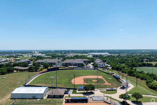 Baseball field at All Saints' Episcopal School offers great playtime for Fort Worth students.