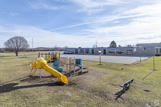 Kids will flock to the playground at Somers Elementary School.