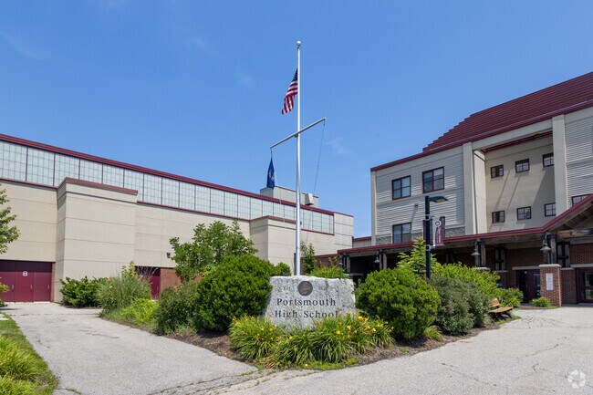 Portsmouth High School was founded in the year 1873 and serves the town of Newintgon.