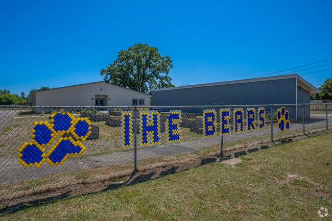 The Bears show their school  school spirit at Indian Hills Elementary in Aloha, Oregon.