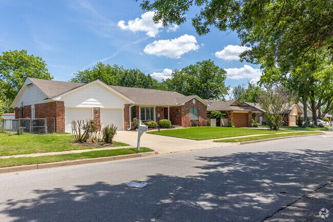 Park Plaza East has many ranch style homes scattered throughout the neighborhood.