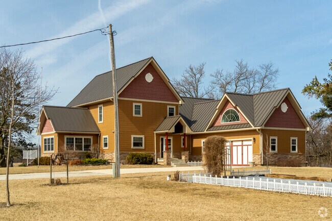 Freedom Township has large modern homes ideal for growing families.