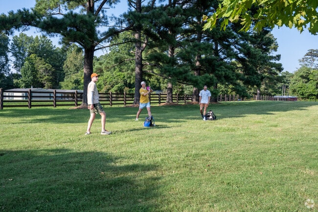 Glendale Hills residents enjoy playing disc golf at Keeley Park.