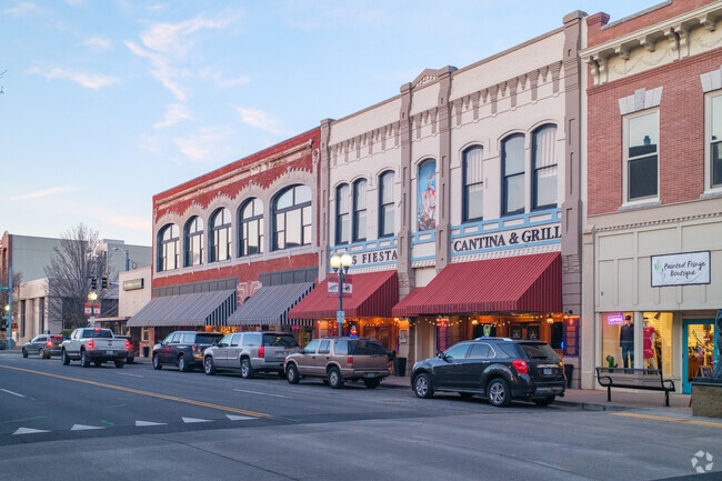 Downtown Pendleton has a large variety of locally owned stores and restaurants.