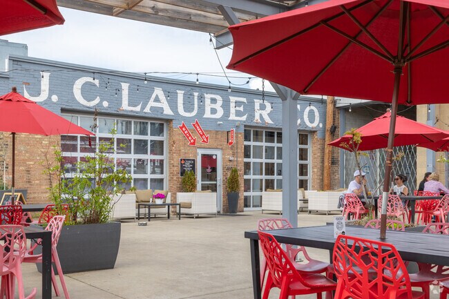 The Lauber in Howard Park-East Bank is known for its pizza and burgers.