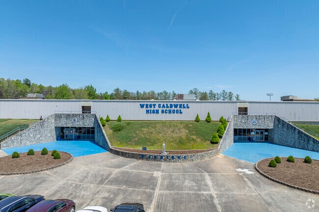 West Caldwell High School receives an overall rating of C+ from niche.com