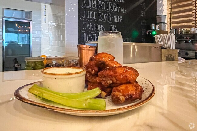 Rustic Root of Woodbury serves fresh seasonal food and drinks.