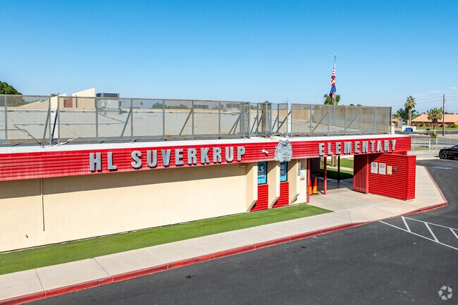 Enter the halls of H. L. Suverkrup Elementary School for a great experience.