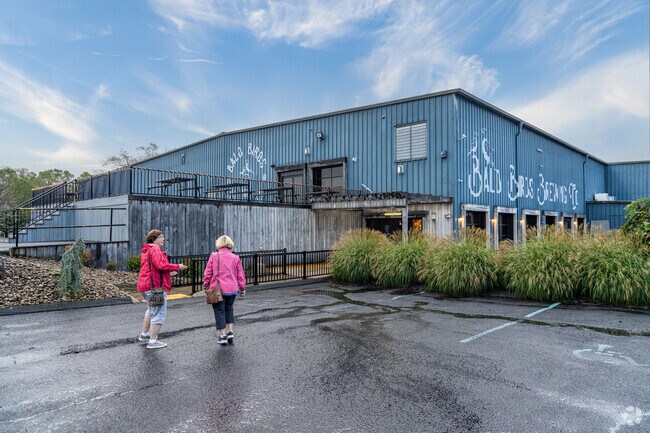 Bald Birds Brewing is a large establishment featuring local beer and food in Porter.