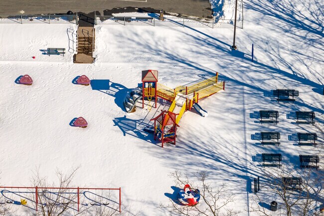 Sandy Creek Elementary in Sandy Creek has a few playgrounds for the kids.
