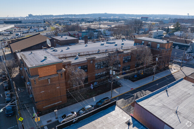 Lincoln No.5 Elementary school has many facilities including an indoor pool and ice rink.