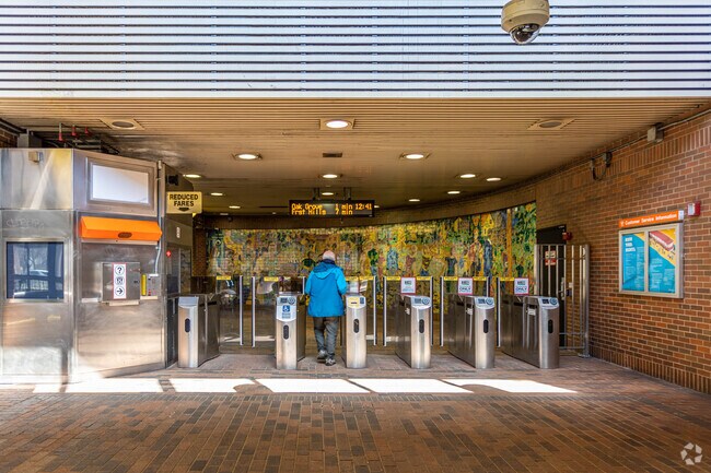 Stony Brook Station in Jamaica Plains gives residents an easy way into downtown Boston.