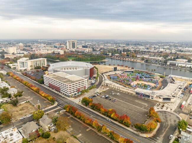 The downtown Stockton area has attractions such as the Adventist Health Arena and the Stockton B