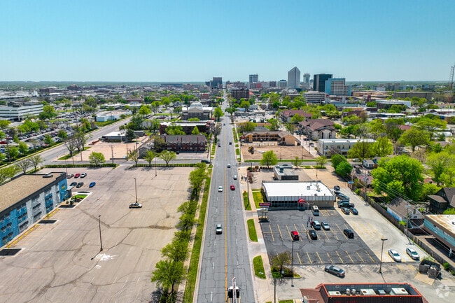 Broadway Street connects Midtown to the heart of Wichita.