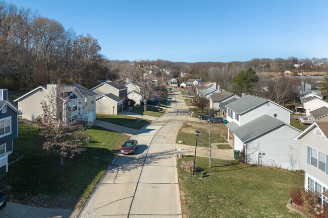 Barnhart subdivisions can have wide streets and newer homes.